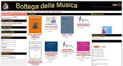 Desktop Screenshot of bottegadellamusica.org